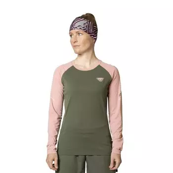 Футболка с длинным рукавом Dynafit Alpine Pro, зеленый