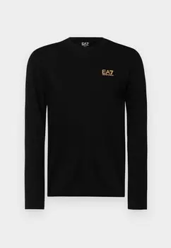Футболка с длинным рукавом EA7 Emporio Armani, черный