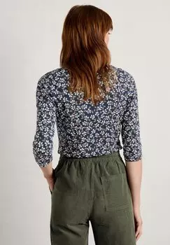 Футболка с длинным рукавом Easel Three Quarter Sleeve Seasalt Cornwall, цвет field flower maritime