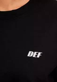 Футболка с длинным рукавом EVERYDAY DEF, черный