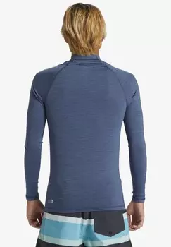 Футболка с длинным рукавом EVERYDAY Quiksilver, цвет Vintage Indigo Heather