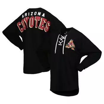 Футболка с длинным рукавом Fanatics Branded Arizona Coyotes, черный