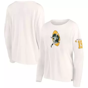 Футболка с длинным рукавом Fanatics Branded Green Bay Packers, кремовый