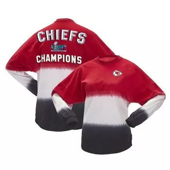 Футболка с длинным рукавом Fanatics Branded Kansas City Chiefs, красный