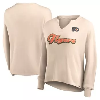 Футболка с длинным рукавом Fanatics Branded Philadelphia Flyers, серый