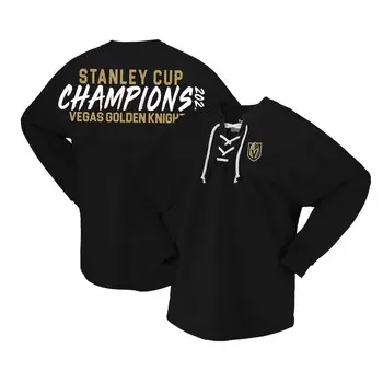 Футболка с длинным рукавом Fanatics Branded Vegas Golden Knights, черный