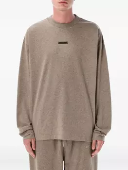 Футболка с длинным рукавом FEAR OF GOD ESSENTIALS, коричневый
