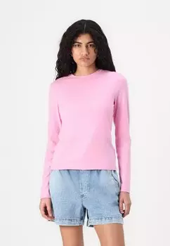 Футболка с длинным рукавом GAP, фуксия