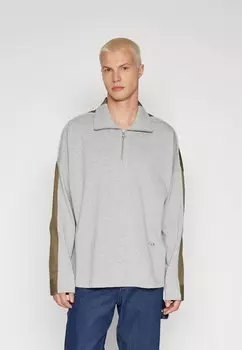 Футболка с длинным рукавом Ghent A Runway Diesel, цвет green/grey
