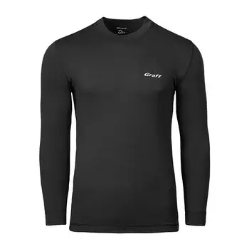 Футболка с длинным рукавом Graff Termo Active Duo Skin 200, черный