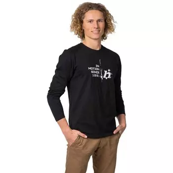 Футболка с длинным рукавом Hannah Hanes, черный