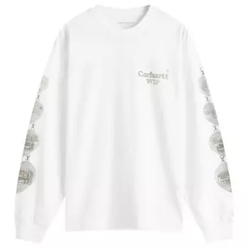 Футболка с длинным рукавом Hartt Chain Carhartt Wip, белый