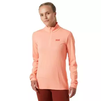 Футболка с длинным рукавом Helly Hansen Lifa Active Solen 1/2 Zip, оранжевый
