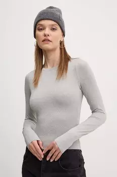 Футболка с длинным рукавом Hollister Co., серый