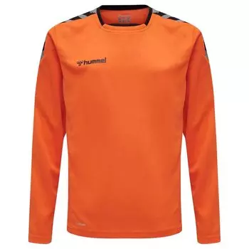 Футболка с длинным рукавом Hummel Authentic Poly, оранжевый