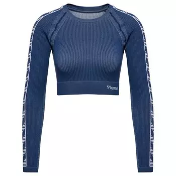Футболка с длинным рукавом Hummel Blaze Seamless, синий