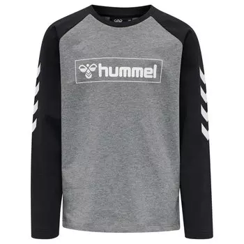 Футболка с длинным рукавом Hummel Box, серый