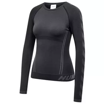 Футболка с длинным рукавом Hummel Christel Seamless, черный