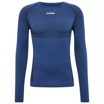 Футболка с длинным рукавом Hummel Mike Seamless, синий
