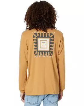 Футболка с длинным рукавом Hurley Explore Apache Long Sleeve Tee, цвет Earthstone