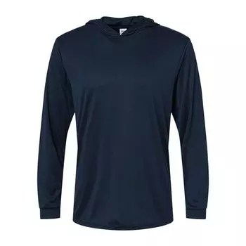 Футболка с длинным рукавом и капюшоном Paragon Bahama Performance, темно-синий