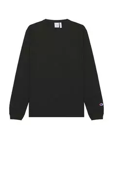 Футболка с длинным рукавом и карманом usa Champion, черный