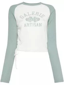 Футболка с длинным рукавом и логотипом Musium Div Musium Div., белый