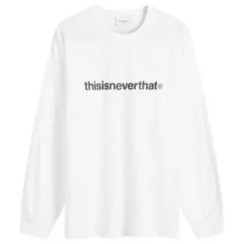 Футболка с длинным рукавом и логотипом T-Logo Thisisneverthat, белый