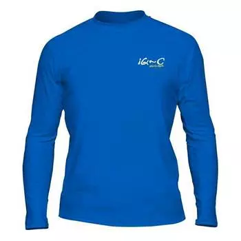 Футболка с длинным рукавом Iq-uv UV 300 Loose Fit, синий