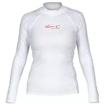 Футболка с длинным рукавом Iq-uv UV 300 Watersport Woman, белый