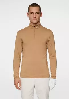 Футболка с длинным рукавом J.LINDEBERG Sports, коричневый