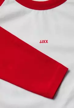 Футболка с длинным рукавом JXGIGI LOGO TEE JJXX, белый