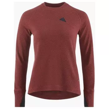 Футболка с длинным рукавом Klttermusen Huge Crew, красный