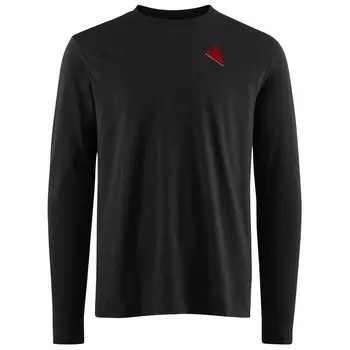 Футболка с длинным рукавом Klttermusen Runa Token, черный