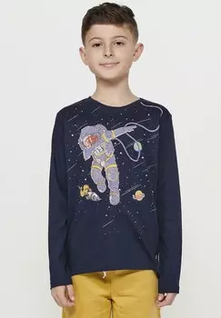 Футболка с длинным рукавом Koroshi, темно-синий