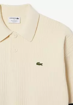 Футболка с длинным рукавом Lacoste, кремовый