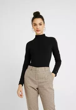 Футболка с длинным рукавом Ladies Striped Urban Classics, черный