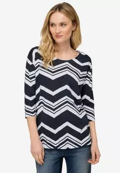 Футболка с длинным рукавом LAURASN, черный