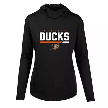 Футболка с длинным рукавом Levelwear Anaheim Ducks, черный