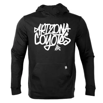 Футболка с длинным рукавом Levelwear Arizona Coyotes, черный