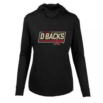 Футболка с длинным рукавом Levelwear Arizona Diamondbacks, черный