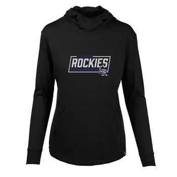 Футболка с длинным рукавом Levelwear Colorado Rockies, черный
