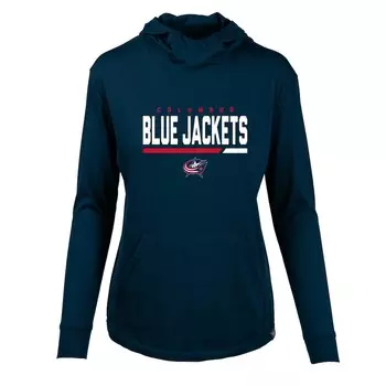 Футболка с длинным рукавом Levelwear Columbus Blue Jackets, нави