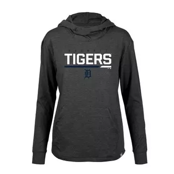 Футболка с длинным рукавом Levelwear Detroit Tigers, угольный