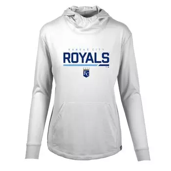 Футболка с длинным рукавом Levelwear Kansas City Royals, белый