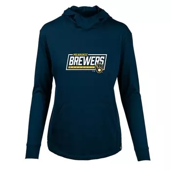 Футболка с длинным рукавом Levelwear Milwaukee Brewers, нави