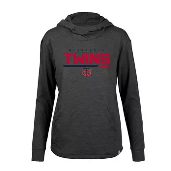 Футболка с длинным рукавом Levelwear Minnesota Twins, угольный