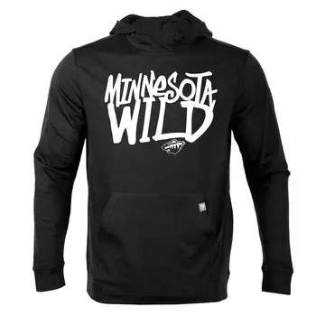 Футболка с длинным рукавом Levelwear Minnesota Wild, черный