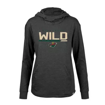 Футболка с длинным рукавом Levelwear Minnesota Wild, угольный