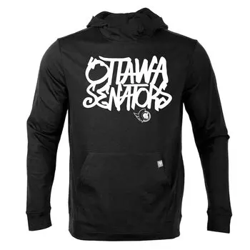 Футболка с длинным рукавом Levelwear Ottawa Senators, черный